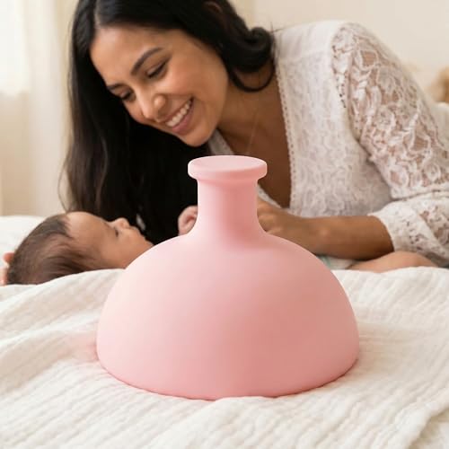Elfzone Chest Percussion Cup Baby - 2PCS - Baby Back Massage Cup,Silicone Burp Clapper for Newborn Milk Feeding - Thumbnail 5