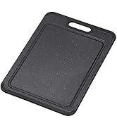 新輝合成 トンボ まな板 抗菌 食洗機対応 ラバー付 ブラックストーン ワイド L 奥行24×幅34×厚さ0.8cm アウトドア キャンプ