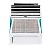 Symphony Touch 55 Personal Air Cooler For Home with 4-Side Aspen Pads