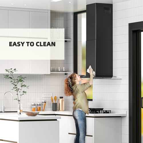 Range Hood Extension Chimney FGS-TG33B-ZST, Stainless Steel Wall Mount Chimney Extension for FIREGAS Range Hood FGS-UBG33Y75AC by FIREGAS - Image 8