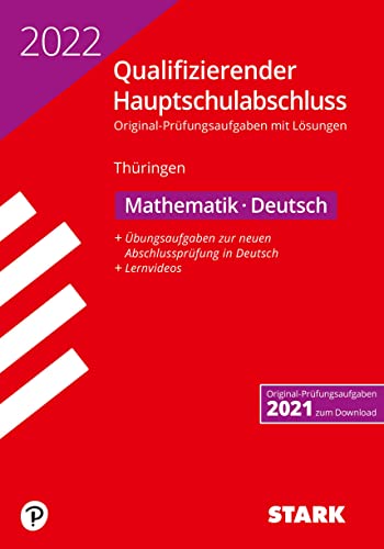 Preisvergleich Produktbild STARK Qualifizierender Hauptschulabschluss 2022 - Mathematik, Deutsch - Thüringen
