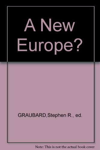 A New Europe? B001AGVKNY Book Cover