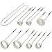 VEVOR Induction Heater Coil Kit 8PCS Most Used Induction Heater Coils with Varying Lengths, Heat Resistant Induction Heater Tool with Flexibility and Long Lifespan For Removing Rusty Bolts and Nuts