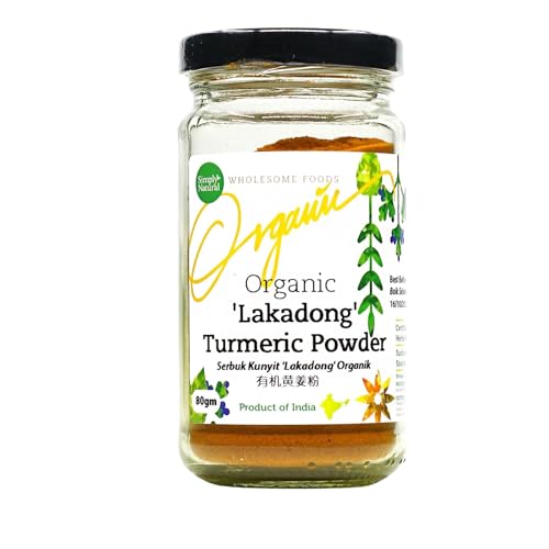 Simply Natural Organic Turmeric Powder 80g