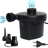 【Satisfacción garantizada】tu satisfacción es nuestra prioridad. Si no estás completamente satisfecho con nuestra bomba de inflador electrico después de que lo recibas. Ofrecemos el reembolso o enviamos uno nuevo para usted.