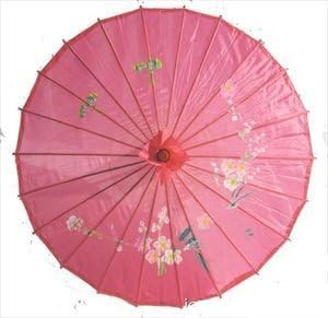 JapanBargain, Sombrilla japonesa de nailon chino asiático para fotografía, cosplay, disfraces, boda, fiesta, decoración del hogar, tamaño de niños,