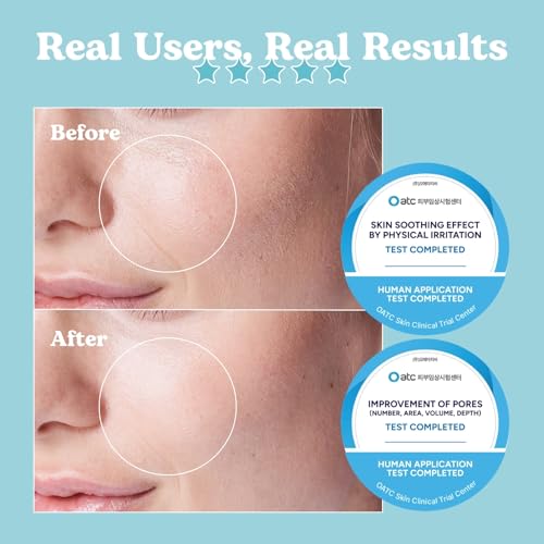 Jung Beauty Pore Refining Ampoule Hydrating Pore Tightening Face Serum with Niacinamide and Panthenol for Large Pores Oil Control Skin Texture Treatment Soothing for Sensitive Oily Skin 1.01 fl oz