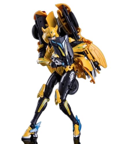 Collection Space CS-01 Little Bee Mecha Girl 17.5 cm Height Woman Action Figure Transformer Toy