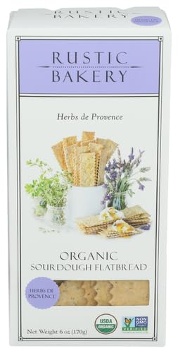 Rustic Bakery Flatbread Herb de Provence 6 oz (Pack of 12)