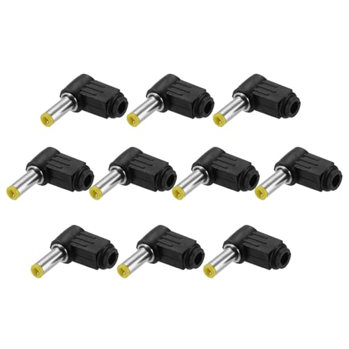 Adaptador macho de energía DC 5.5x2.1mm pack 5 miniatura 1