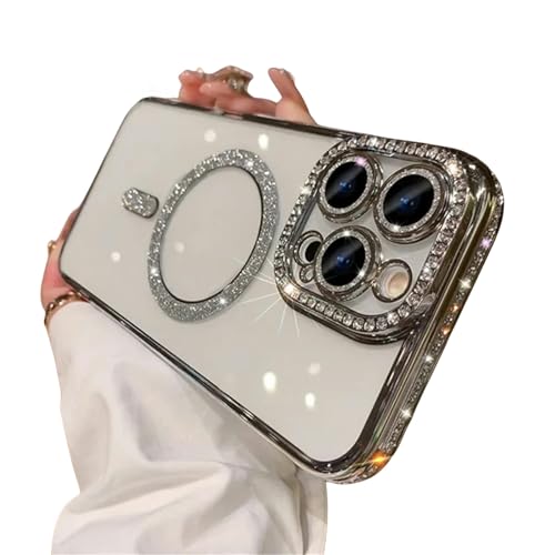 Coque paillettes pour iPhone 14 Pro et Max étui souple silicone