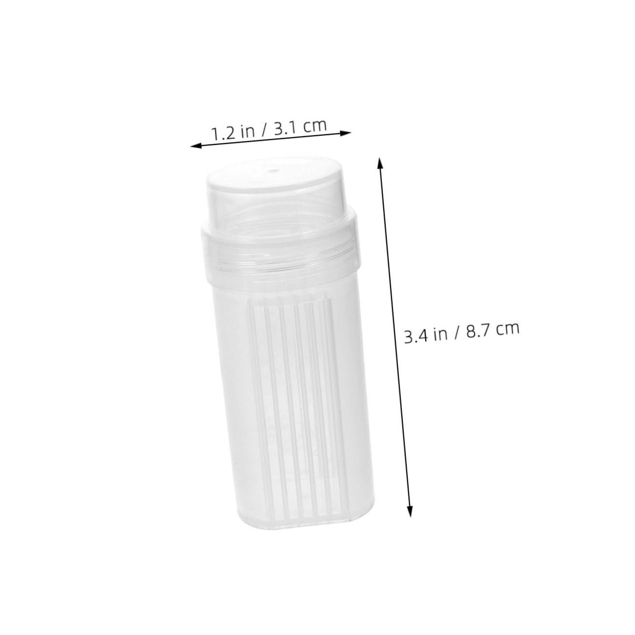 VALICLUD 5 Slide Capacity Staining Jars for Lab 4pcs Plastic Staining Tanks Slide Organizer High Clarity for Observation