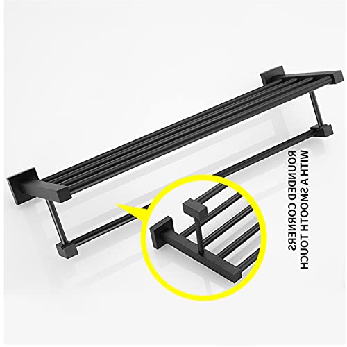 Porte-serviettes fixé au mur forage requis pour une stabilité maximale de douche