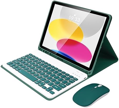 SOPPY iPad Keyboard Case with Touchpad, Bluetooth Keyboard for iPad Air 5th 2022, iPad Air 4th 2020, iPad Pro 11 inch 2021/2020/iPad Pro 2018, Detachable Keyboard Case, Built-in Pencil Slot - Blue