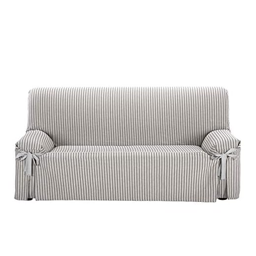 Martina Home Milan Funda Sofá Lazos, Gris, 4 plazas