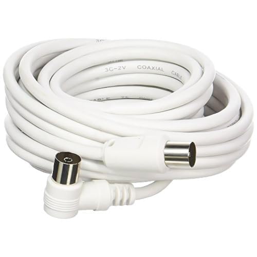 Miniatura 5 de Premiumcord Cable De Antena Coaxial Tv 15m, 75 Ohm, Iec Macho A Hembra 90 , Apantallado - Para Dvb-C, Dvb-T T2, 4k Uhd 2160p, Full Hd 1080p 3d, Color Blanco