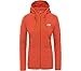 Produktbild THE NORTH FACE Mezzaluna Full-Zip Hoodie Damen Sunbaked red Stripe Größe S 2020 Jacke