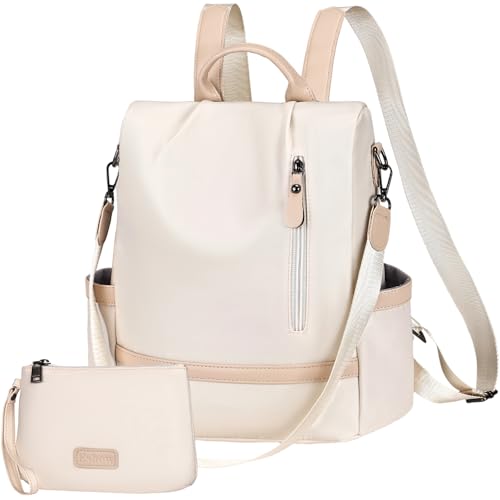 Eshow Zaino Donna Antifurto, Zainetto Casual 3 in 1, Borsa