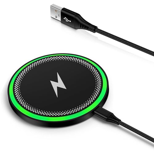 15W Wireless Charger Samsung Induktive Ladestation für Samsung Galaxy S25 Ultra/S24 FE/S23/S22/S21,Google Pixel 9/8/7/6,Schnelles Kabelloses Ladegerät Handy Induktions Ladegerät für iPhone 16/15/14 15W Wireless Charger Samsung Induktive Ladestation für Samsung Galaxy S25 Ultra/S24 FE/S23/S22/S21,Google Pixel 9/8/7/6,Schnelles Kabelloses Ladegerät Handy Induktions Ladegerät für iPhone 16/15/14