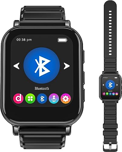 ♬[Tecnologia wireless Bluetooth 5.0]: il lettore MP3 è dotato di Bluetooth versione 5.0 per una maggiore velocità di trasmissione e una migliore stabilità. L'avanzato chip Bluetooth offre elevate capacità anti-interferenza, che consentono di godere di una riproduzione musicale ininterrotta. Puoi connetterti facilmente a qualsiasi dispositivo abilitato Bluetooth come cuffie o altoparlanti per trasmettere la tua musica in modalità wireless.