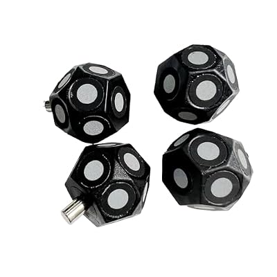 Hand Held 3D Scanner Magnetic Sphere Magnetic Marker Point Highly Reflective Marker Point Inner Ring 6mm Outer Ring 10mm for Complex Details