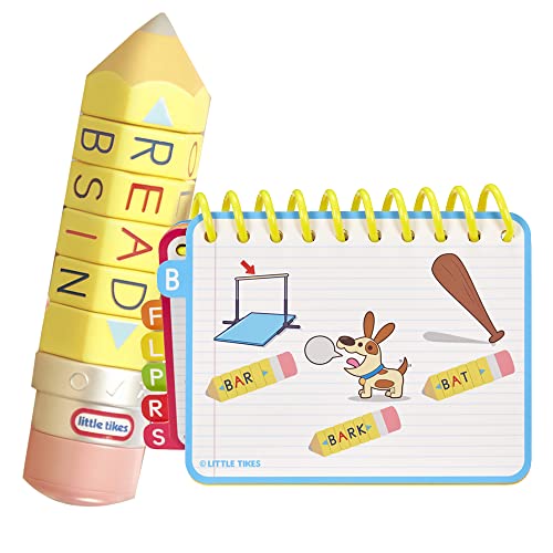 Crayon 100 mots rotatifs Little Tikes : jeu d'orthographe et phonétique 3 ans+