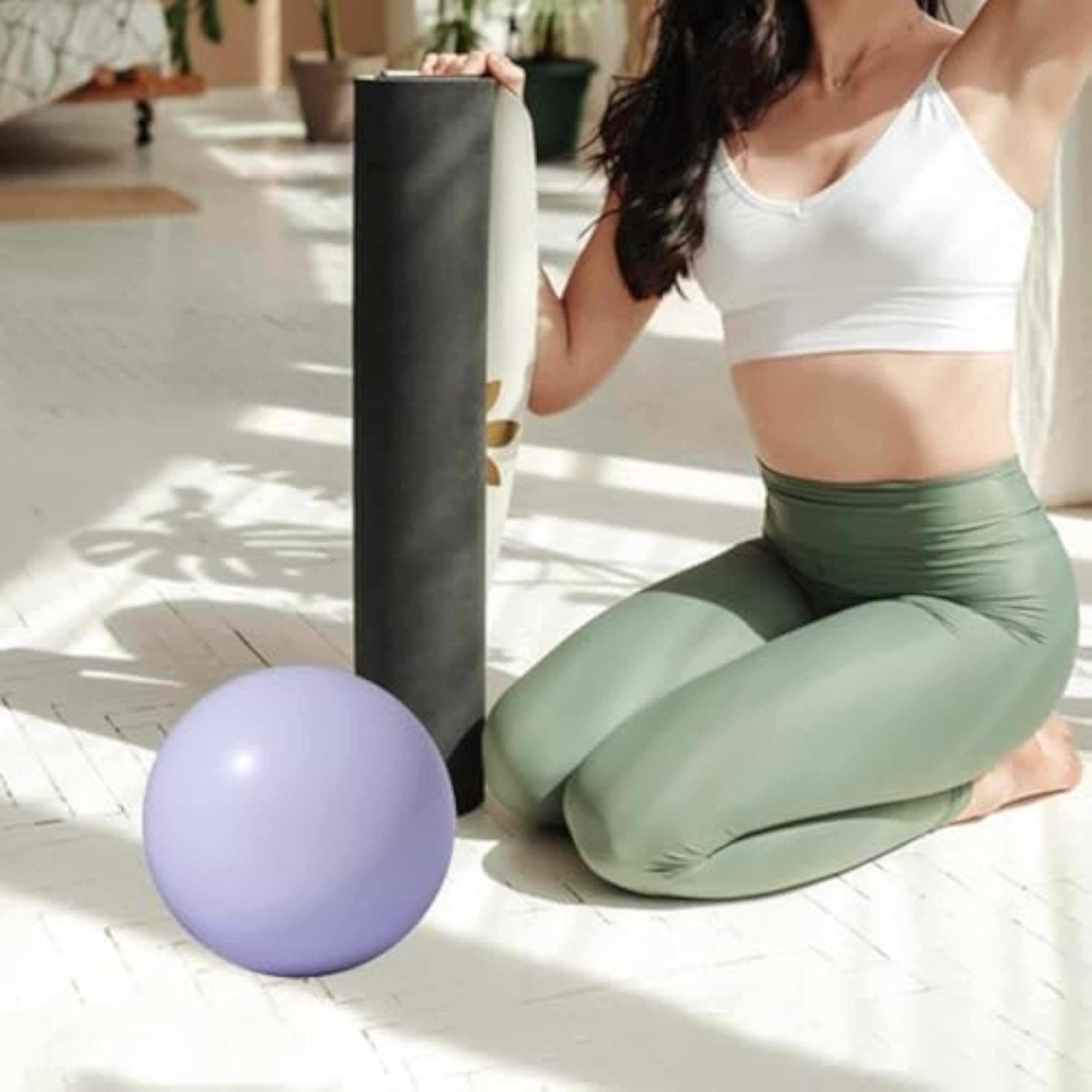 Small Pilates Ball for Workout Stability