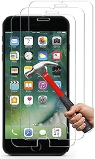 SFthingsss Glass Screen Protector Compatible for iPhone SE 3/2 (2022/2020 Edition), iPhone 8, iPhone 7, iPhone 6s, and iPhone 6, Tempered Glass Film, 3 Pack