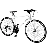 Amazon | 【日本企業】自転車 クロスバイク XLEAT 21段変速 XC-007