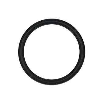 M1.8x8 Buna-N O-Ring, 70A Durometer, Round, Black, Buna-N, 8 mm ID, 11.6 mm OD, 1.8 mm Width Pack of 25