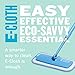 E-Cloth Mini Deep Clean Mop, Premium Microfiber Mops for Floor Cleaning, Great for Hardwood, Laminate, Tile and Stone Flooring, Washable and Reusable, 100 Wash Guarantee, 1 Pack