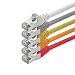 Produktbild 1aTTack CAT5 Netzwerkkabel 15m - 5 Farben Set (1) Cat 5 Patchkabel (FTP) Rj45 Stecker kompatibel zu CAT6 CAT7 Switch Router Patchpanel Internet DSL
