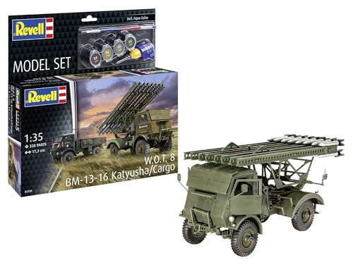 Maquette Katyusha 1/35 Revell 63338 pour diorama militaire historique activité modélisme salon