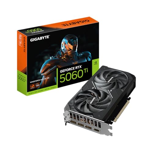GIGABYTE NVIDIA Geforce RTX5060Ti ���� �O���t�B�b�N�{�[�h GDDR7 8GB �M�K�o�C�g �y�������K�㗝�X�i�z GV-N506TWF2MAX OC-8GD