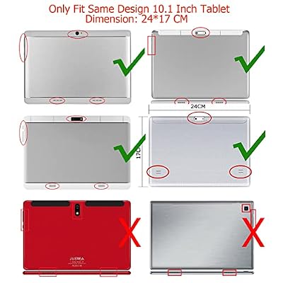 2-Pack Tempered Glass Screen Protector for Dragon Touch Notepad K10 Max10/ZONKO K105/WECOOL 10/YIERA 10/Lectrus 10.1/ANTEMPER 10/Victbing 10/Veidoo 10.1/MEIZE K105/TenYiDe TYD-108/Winsing 10
