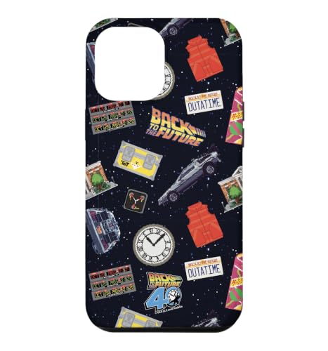 Image of Back To The Future 40th Anniversary Starry Collage AOP Case for iPhone 12 Pro Max