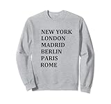 madrid berlin avion duracion Ciudades europeas Nueva York Londres Madrid Berlín París Rome Roma, una idea de regalo perfecta para cualquier fanático de las ciudades europeas