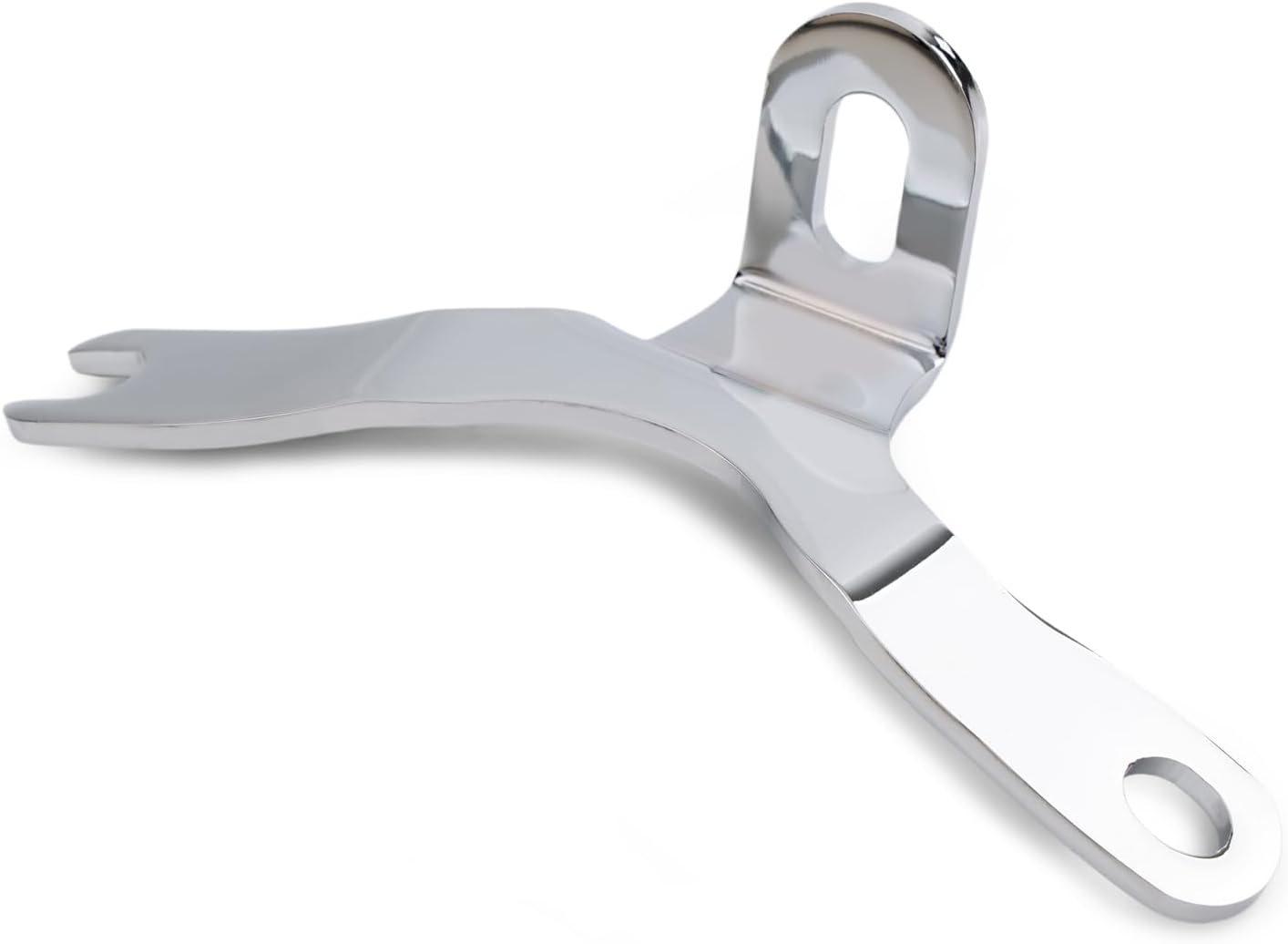 Top Engine Mount Compatible with Harley Electra Glide FL 1967-1984 Super Glide FX 1971-1972 Panhead Shovelhead, Chrome