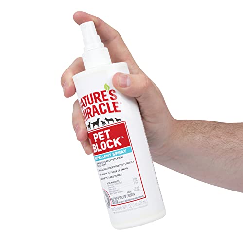 Nature's Miracle Advanced Platinum Dog Pet Block Repellent Spray 16 Ounce