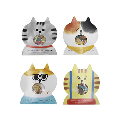 Aimeio Super Cute Cartoon Animals Transparent Pvc Stickers For Diary Calendar Albums Decoration Scrapbook Planner Journal Child Diy Toy (Cat) #TOP1
