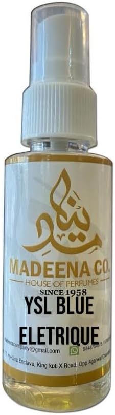 YSL BLUE ELETRIQUE Real & Natural; Best Fragrance For Men and Women; Long Lasting Perfume. (50ML)