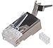 Cat6 and Cat6A Shielded RJ45 Connector Modular Plug -100 pcs