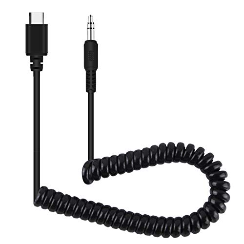 PULUZ 3.5mm TRRSIX ϊ Type CP[uϊA_v^[ ^CvC XvOC[ ϊA_v^[ yĐ/ʘb/ʒ DJIOsmo|PbgWoJɍœK 100cm܂ŐLтP[u (3.5mmTRRSIX