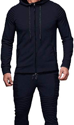 Crosshatch Hoodie en Joggingbroek Set Grijs Melange Heren