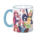 Anime The Quintessential Quintuplets Coffee Mug 3d Ceramic Mugs Tea Insulated Cup Novelty Coffee Cup