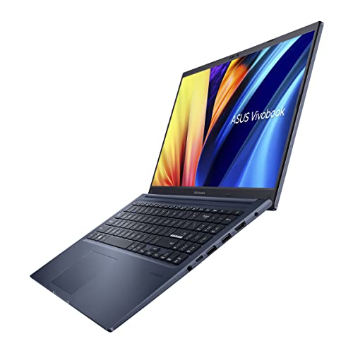 Image of ASUS VivoBook 15 Laptop, 15.6 inch Display, AMD Ryzen 5 4600H CPU, AMD Radeon GPU, 8GB RAM, 256GB SSD, Windows 11 Home, Quiet Blue, M1502IA-AS51