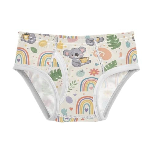 ODAWA Cute Cartoon Koalas Tag Free Toddler Cotton Underwear, 2T Underwear Boys