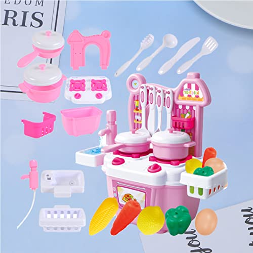 Toyvian 40 Stück Mini- Küche Mini- Küche Spielset Spielküche Spielzeug Mini- Küche Spielzeug Spielset Lustiges Spiel – Bild 5