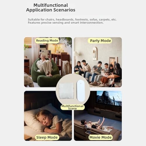 Capteur de présence intelligent Tuya Zigbee avec surveillance à distance