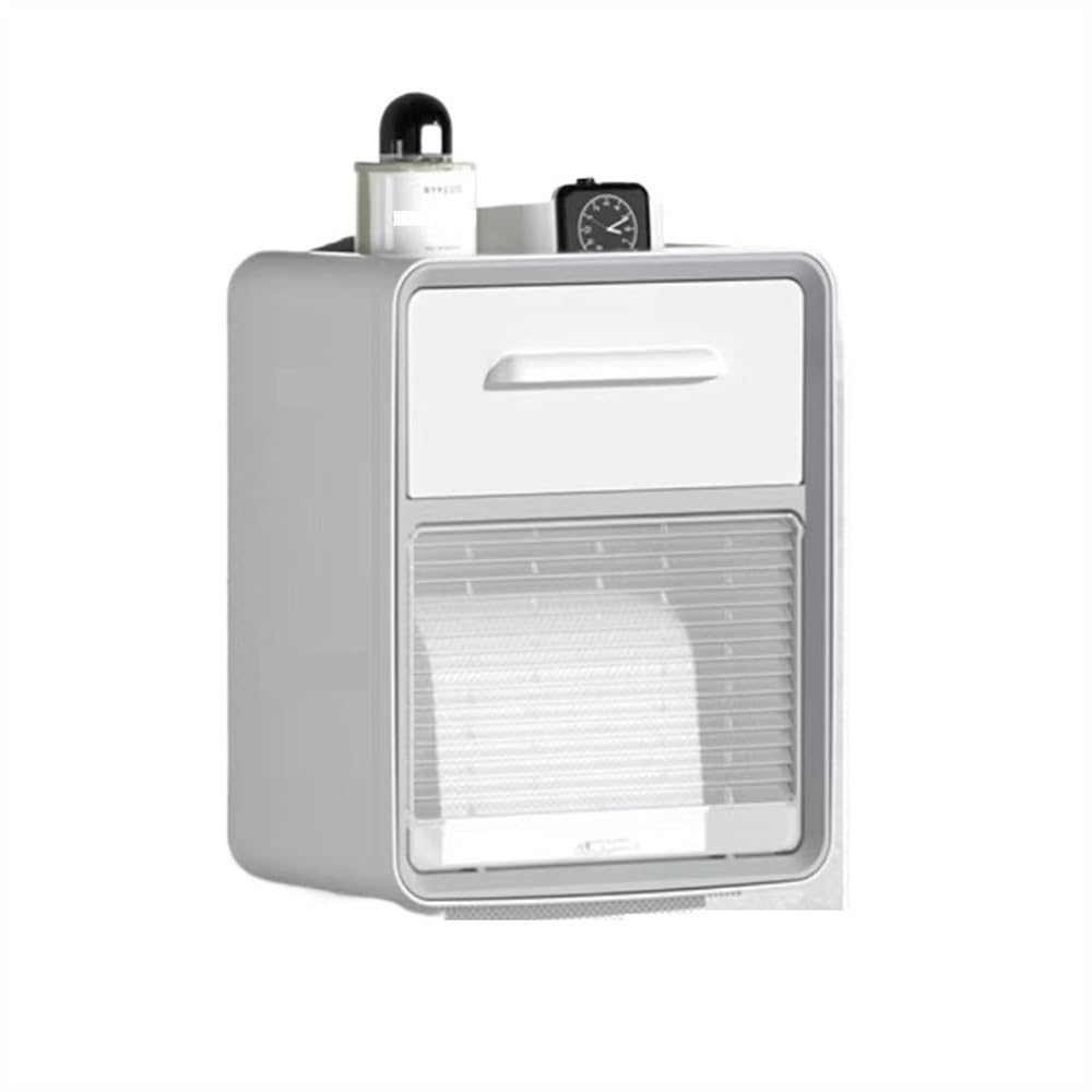 Xdgsdrdf White Wall Mounted Non Perforated Toilet Paper Holder, Drawer(White)